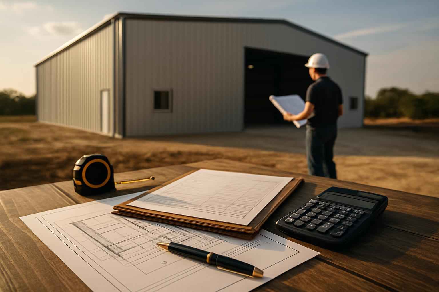 Warehouse Build Cost Estimate in Pipe Creek TX