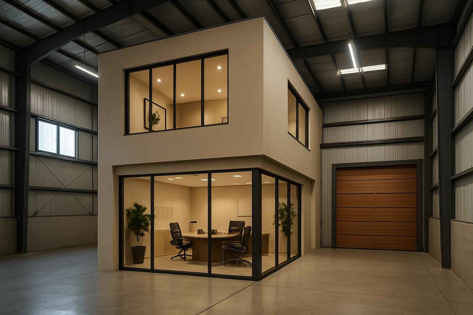 Warehouse Office Build Out in Horseshoe Bay TX