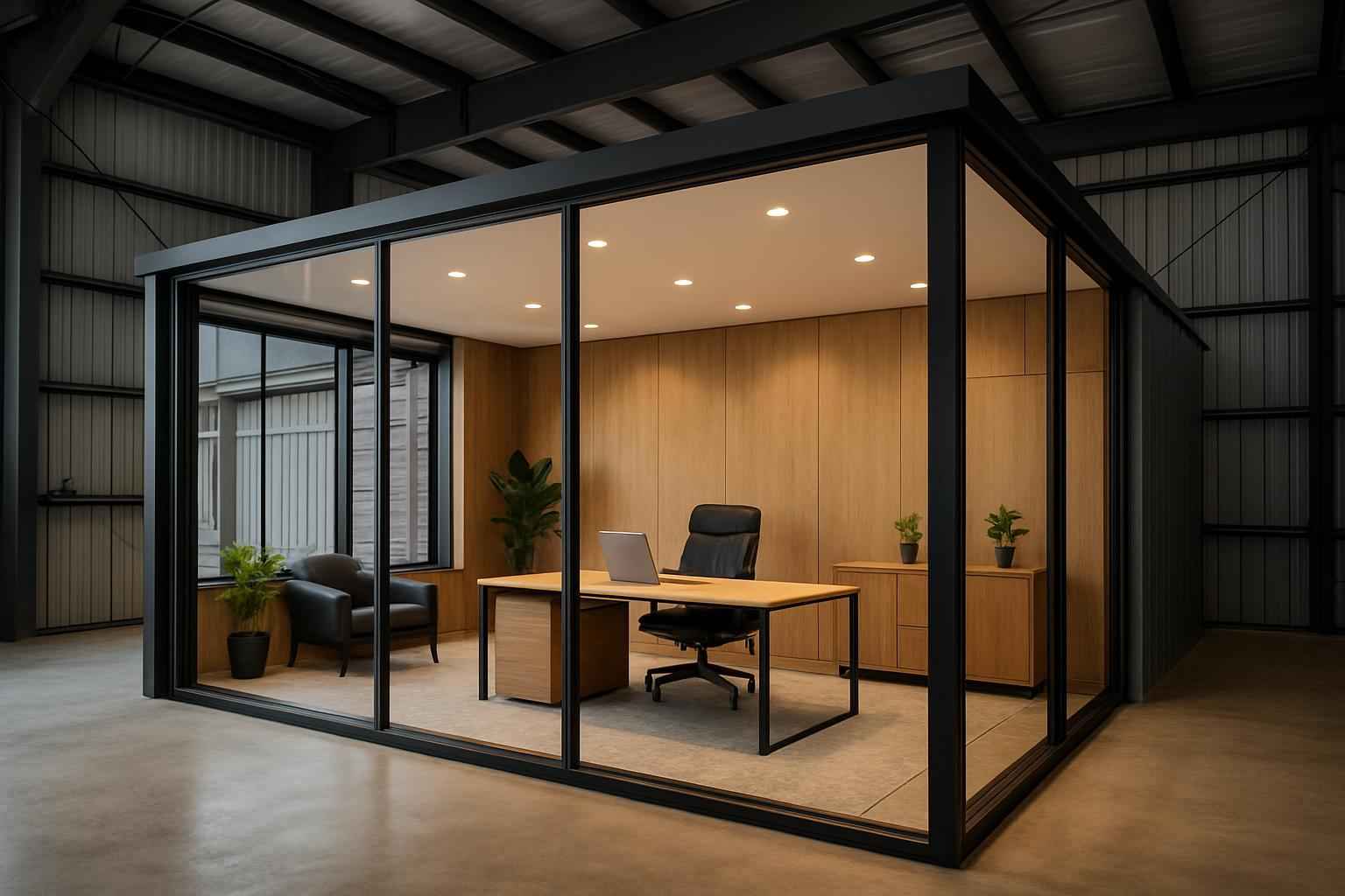 Warehouse Office Build Out in Mason TX