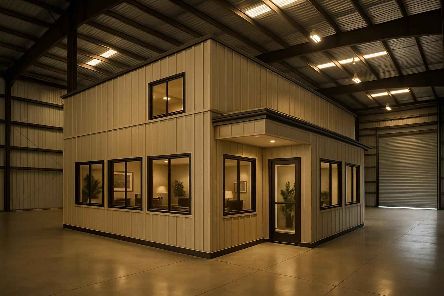 Warehouse Office Build Out in Pipe Creek TX