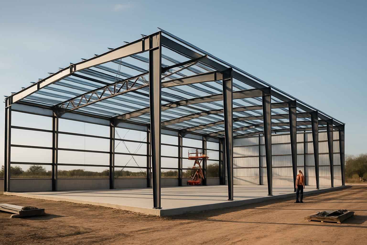 Warehouse Shell Construction in Mason TX