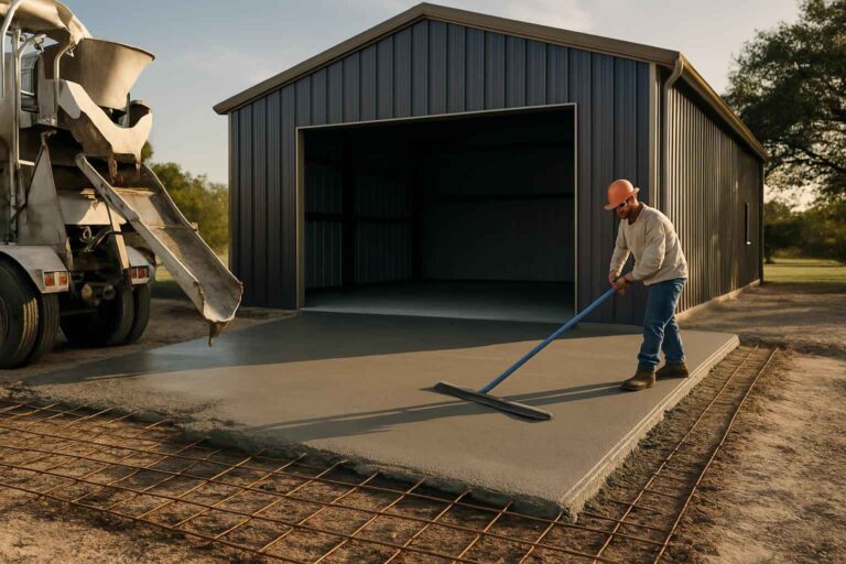 apron slab installation service in hye tx