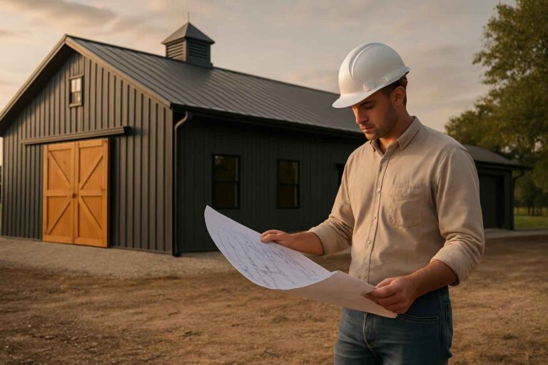 barndominium floor plan service in doss tx