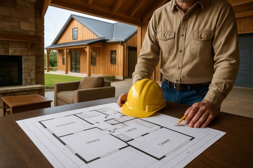 barndominium floor plan service in fredericksburg tx