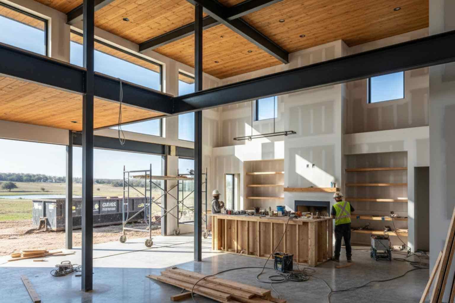 Barndominium Interior Build Out