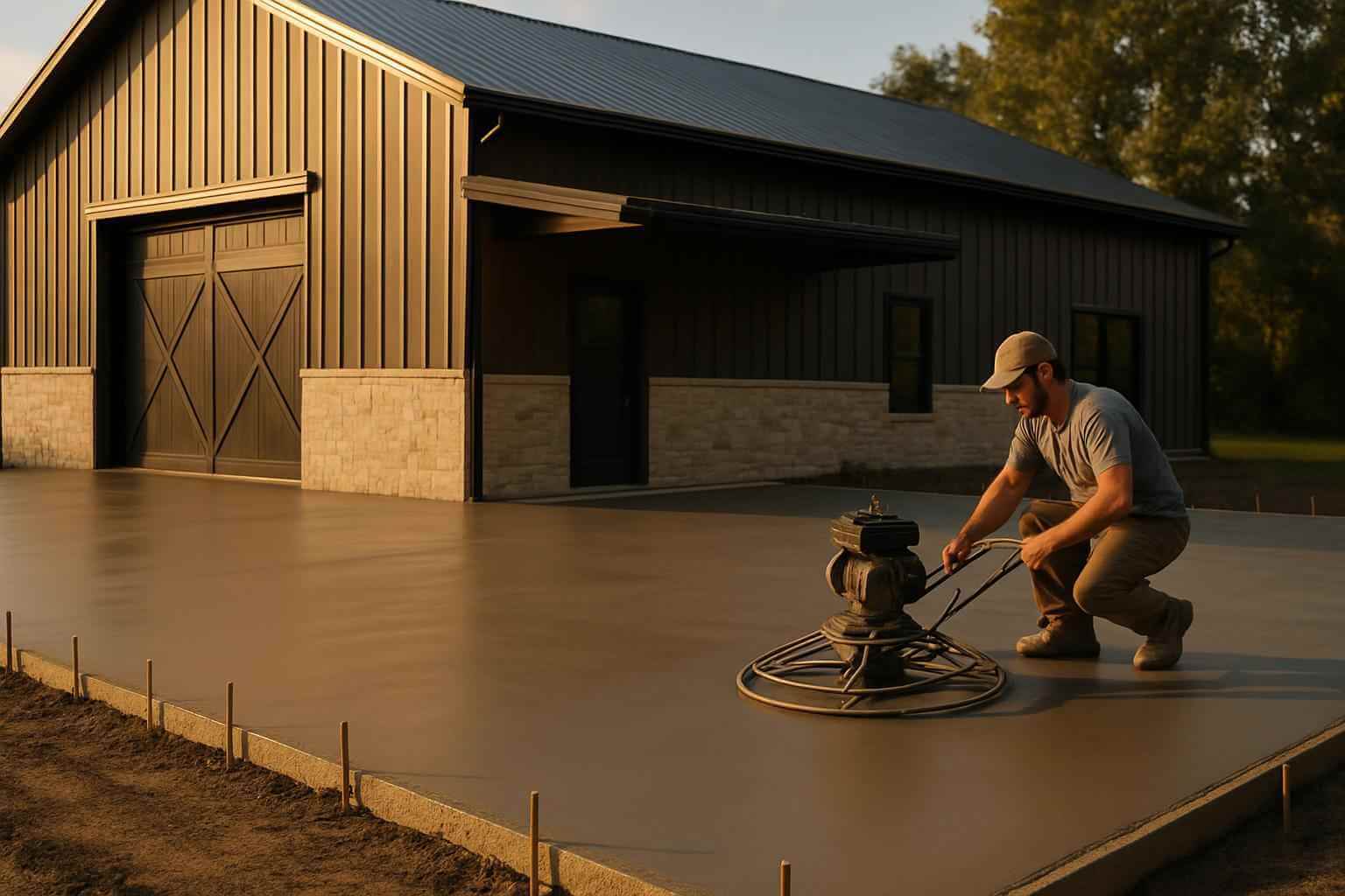 Barndominium Slab Contractor