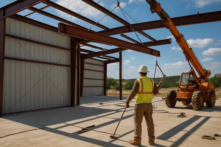 bolt up building erection in fredericksburg tx