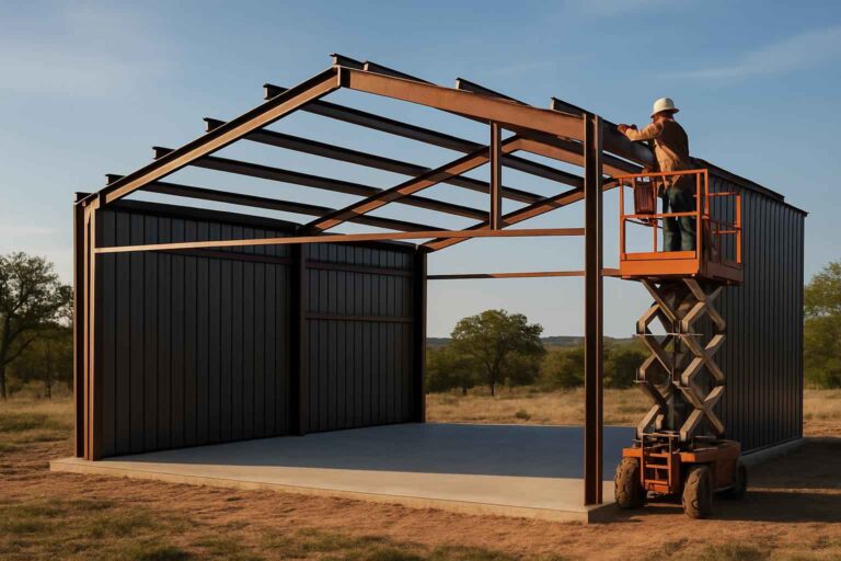 bolt up building erection in willow city tx