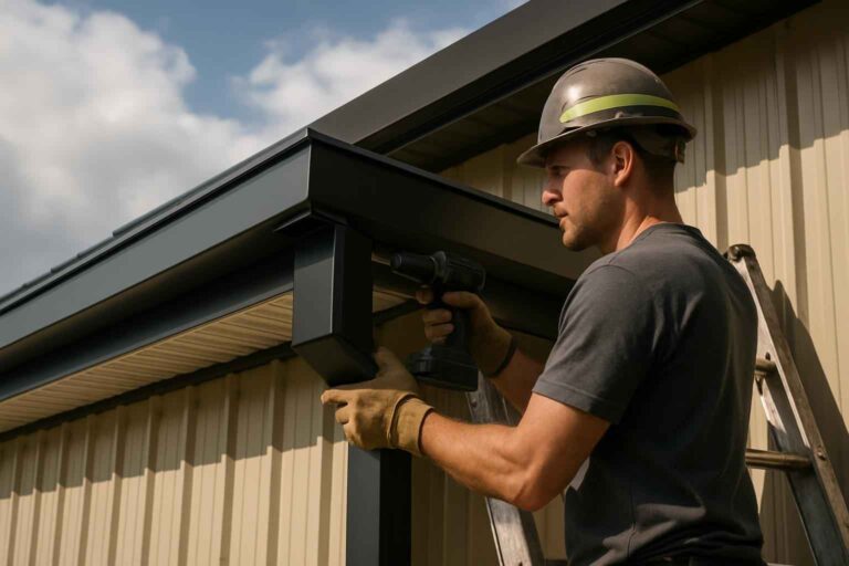 box gutter installer