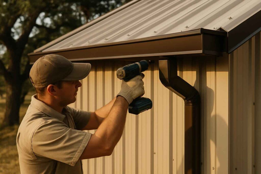 box gutter installer in luckenbach tx