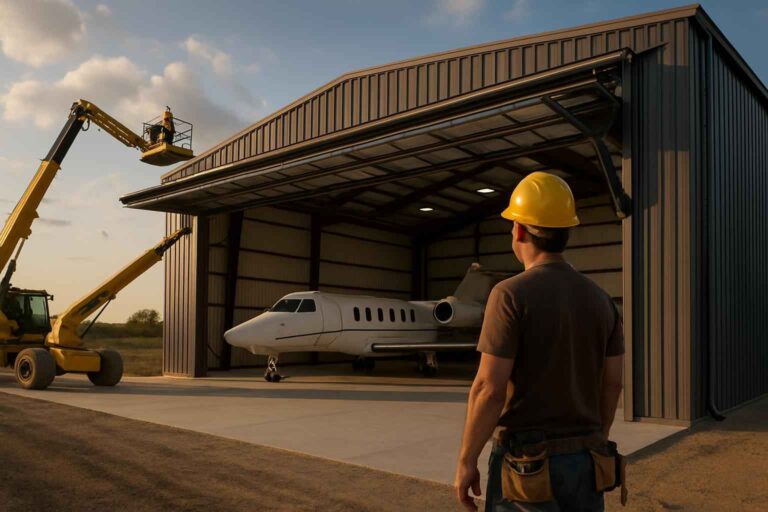 hangar door installer in doss tx