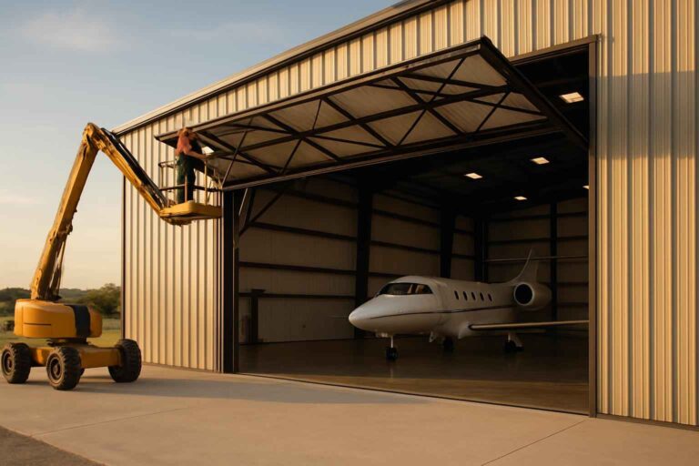 hangar door installer in willow city tx