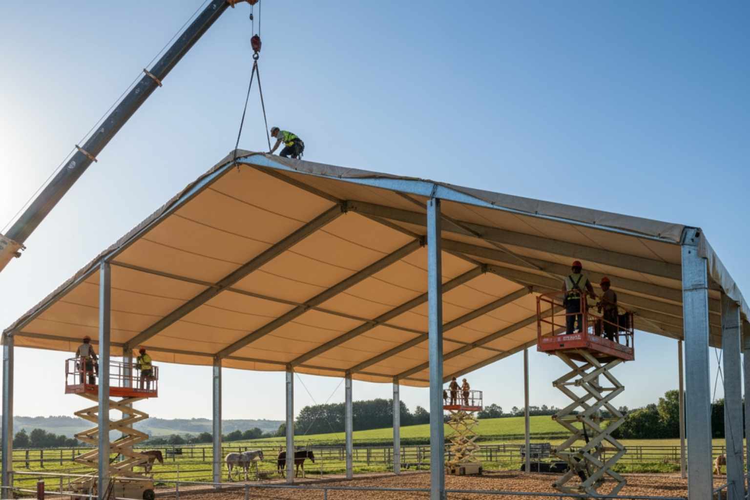 Horse Arena Cover Installer