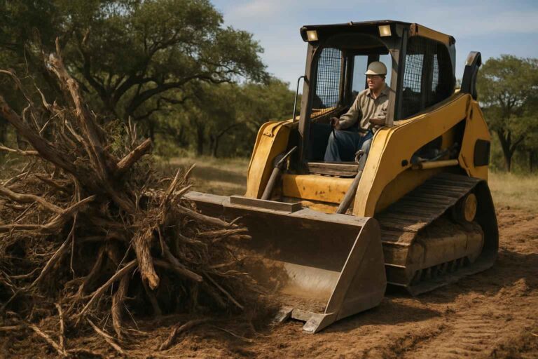 land clearing service in doss tx