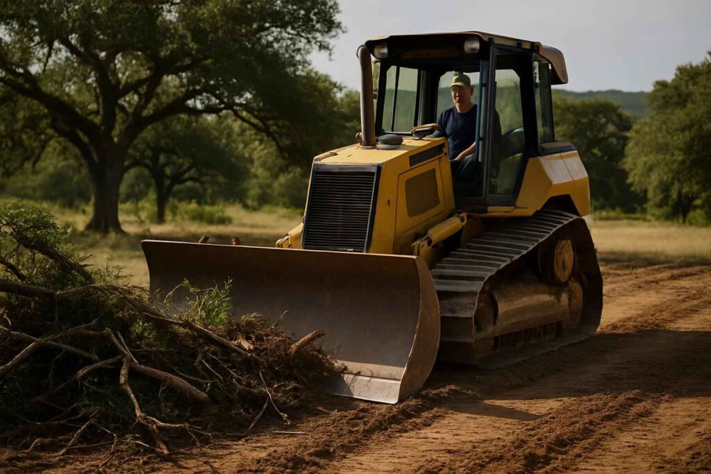 land clearing service in fredericksburg tx