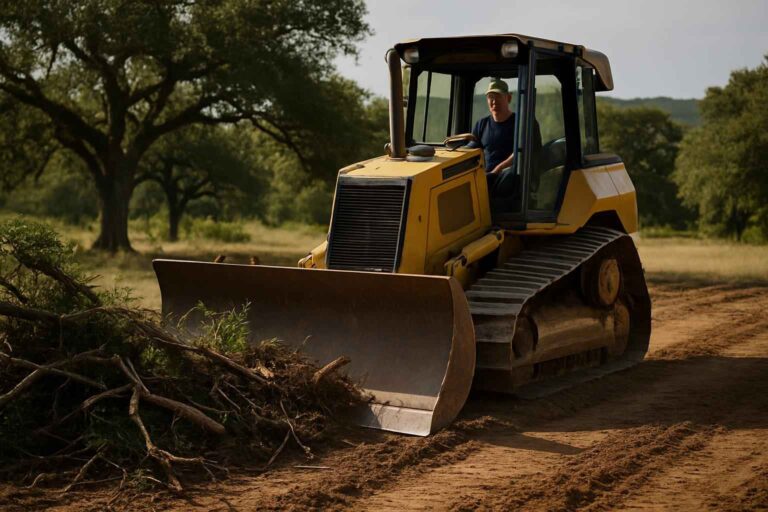 land clearing service in fredericksburg tx