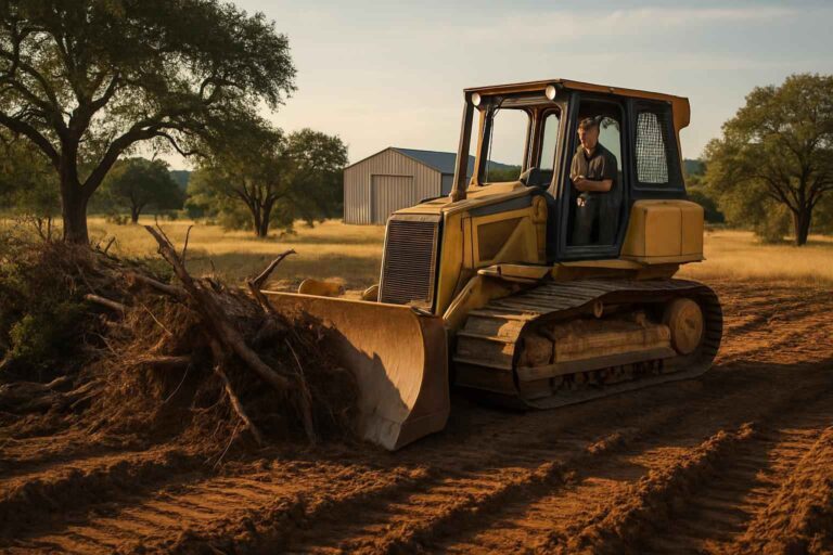 land clearing service in luckenbach tx