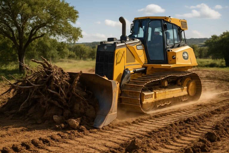 land clearing service in stonewall tx