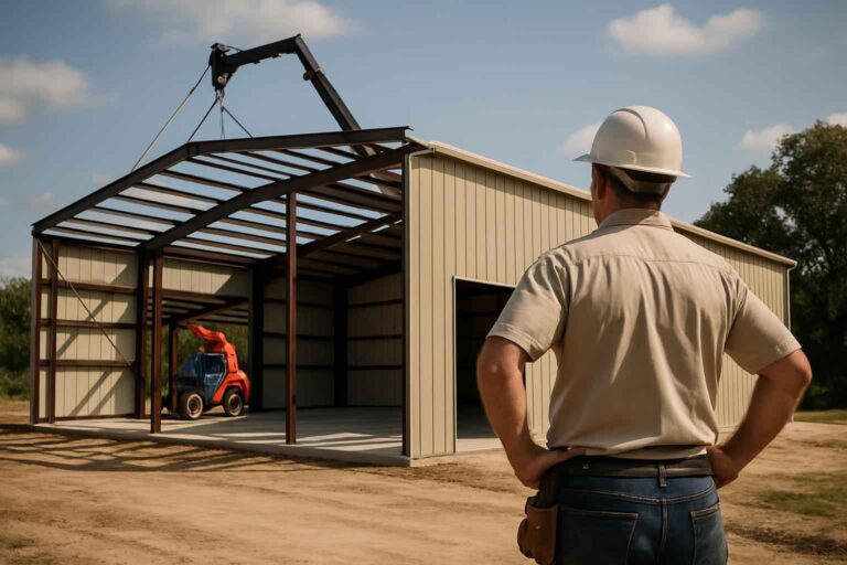 metal building contractor near me in comfort tx