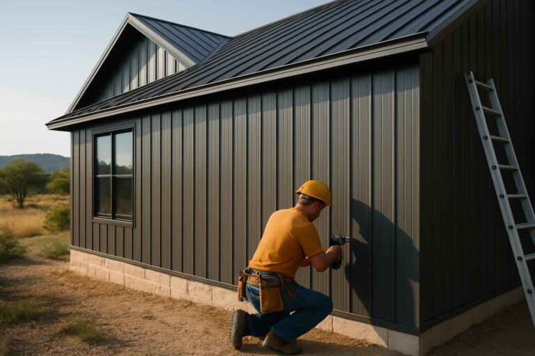panel siding installer in willow city tx