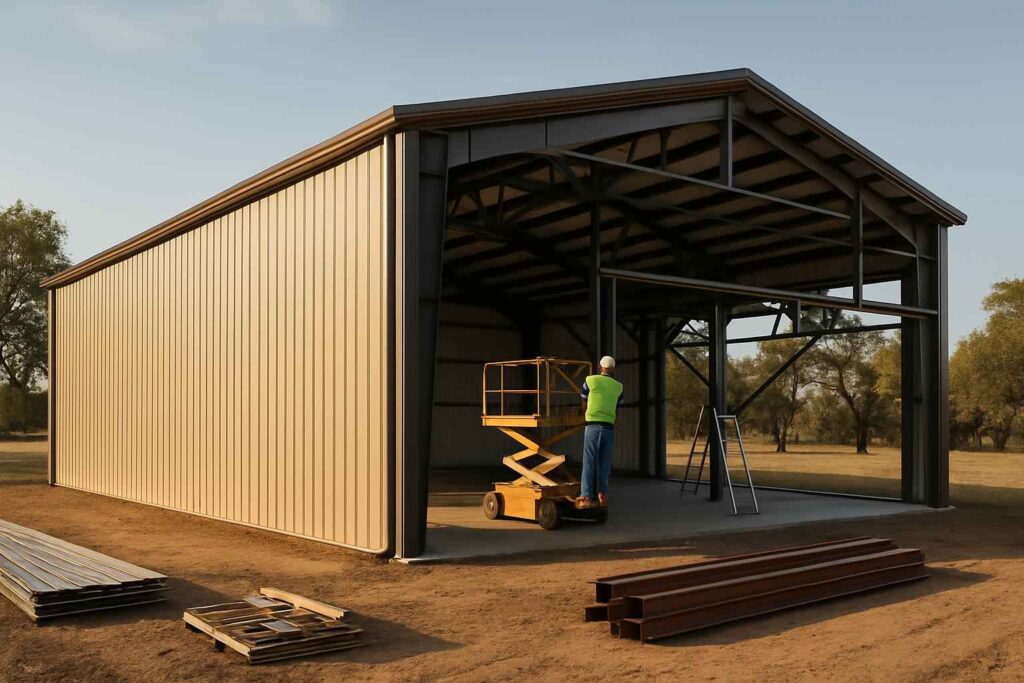 pemb installation contractor in luckenbach tx