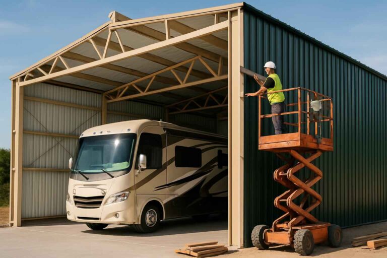 rv bay construction service