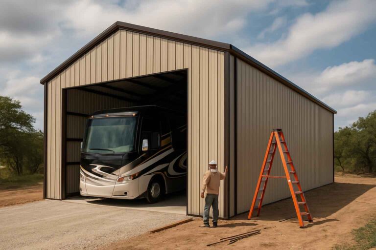 rv bay construction service in willow city tx