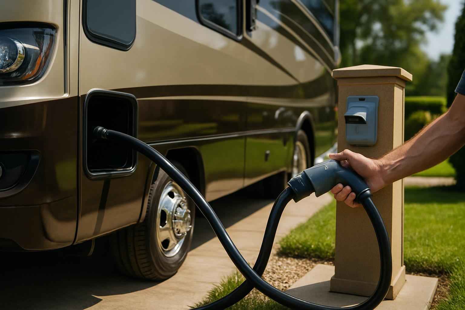 RV Electrical Hookup Service