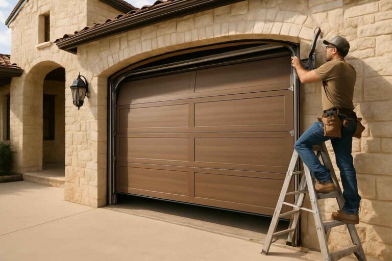 sectional door installer in hye tx