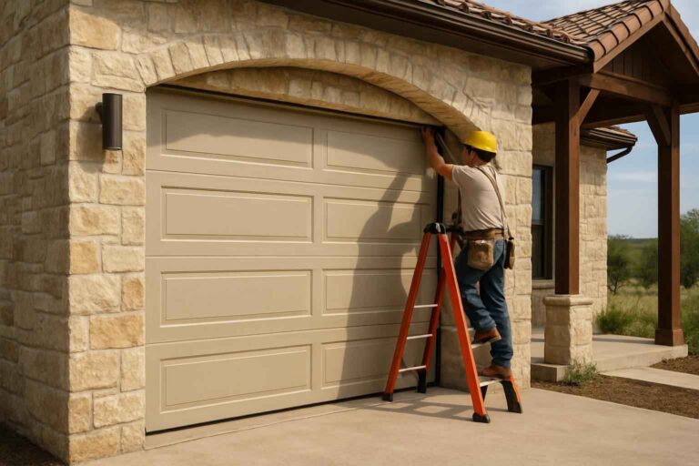 sectional door installer in willow city tx