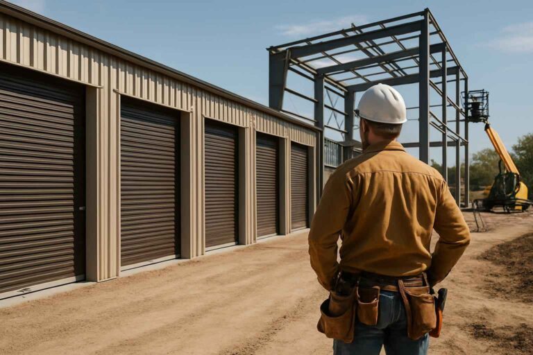 self storage building contractor in fredericksburg tx