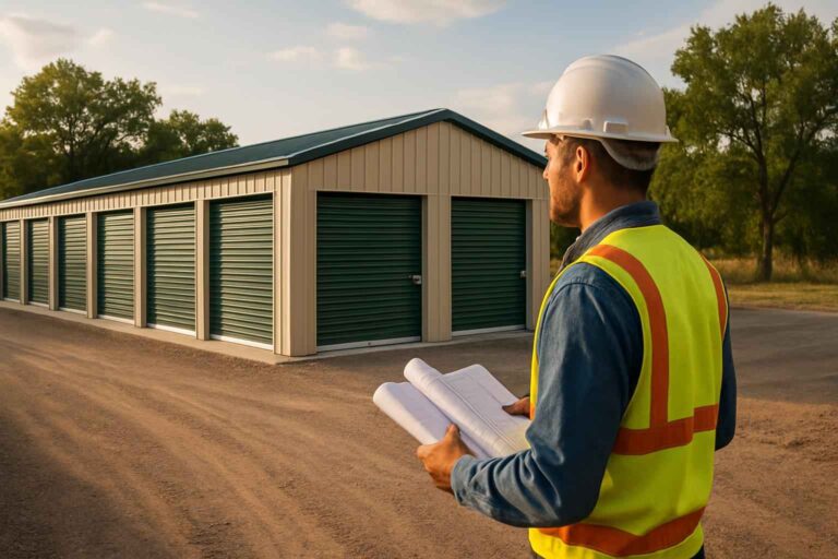 self storage building contractor in stonewall tx
