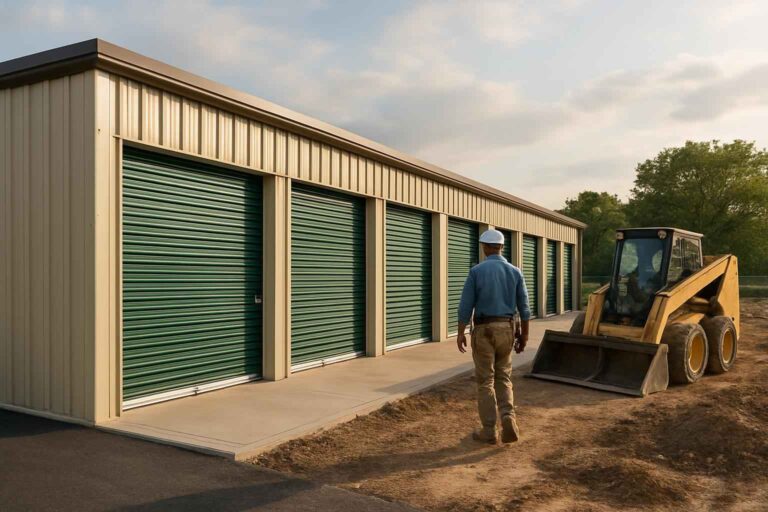 self storage building contractor in willow city tx