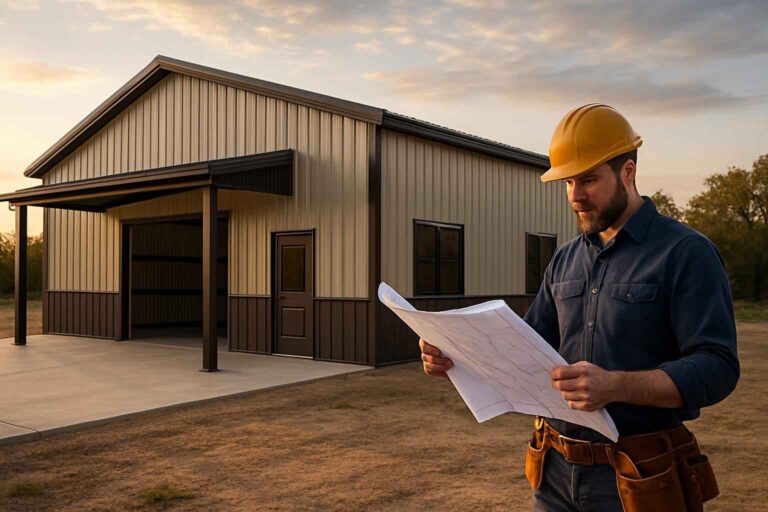 shop building design service in fredericksburg tx