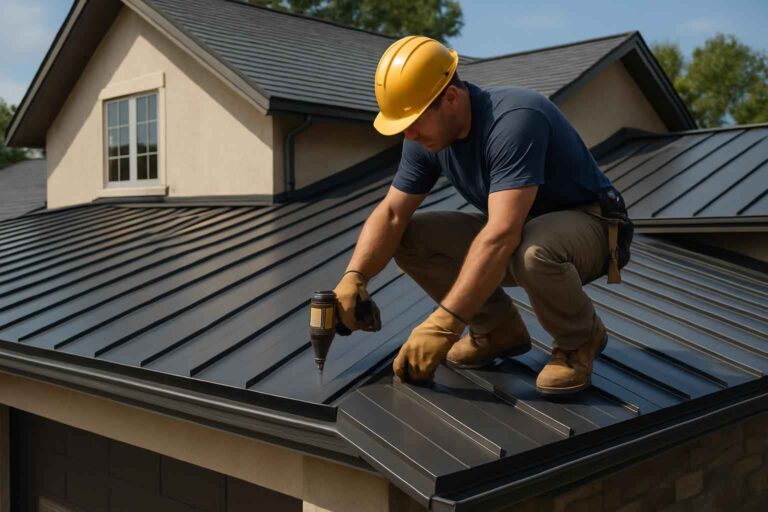 standing seam roof installer