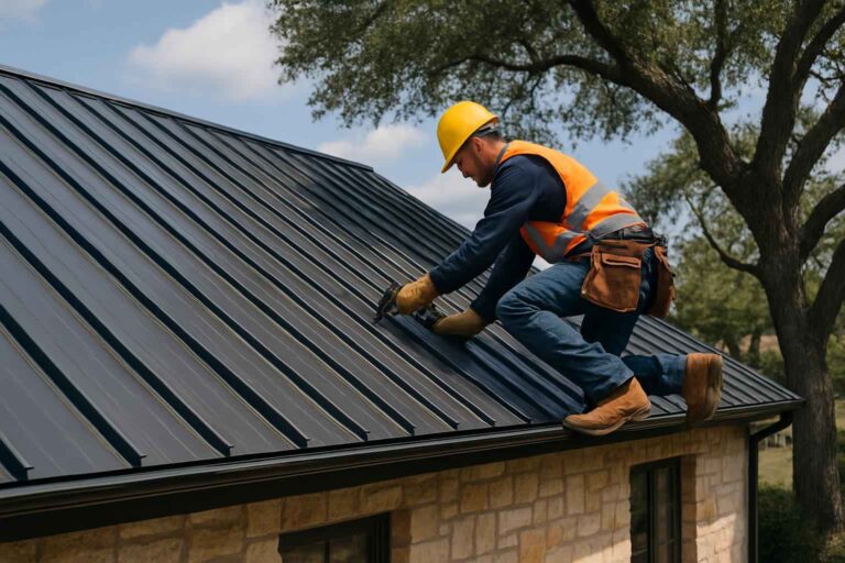 standing seam roof installer in fredericksburg tx
