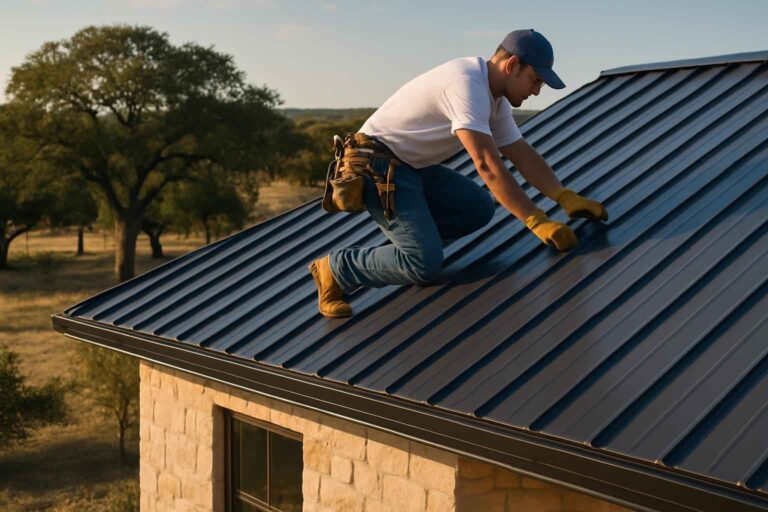 standing seam roof installer in hye tx