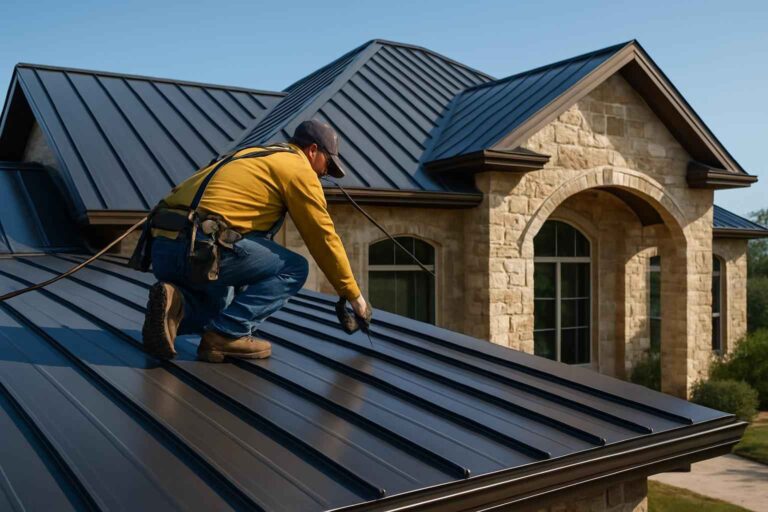 standing seam roof installer in willow city tx