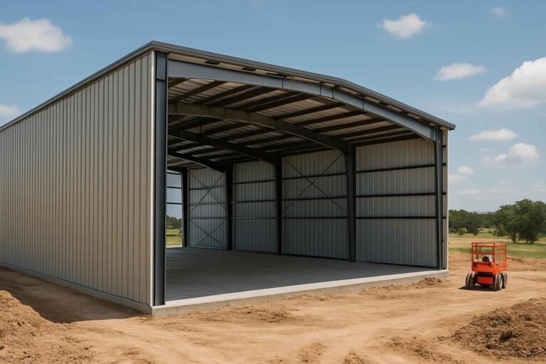 warehouse shell construction in willow city tx