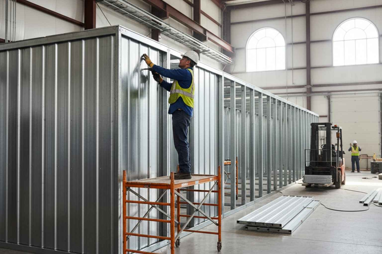 corridor system installation in comfort tx