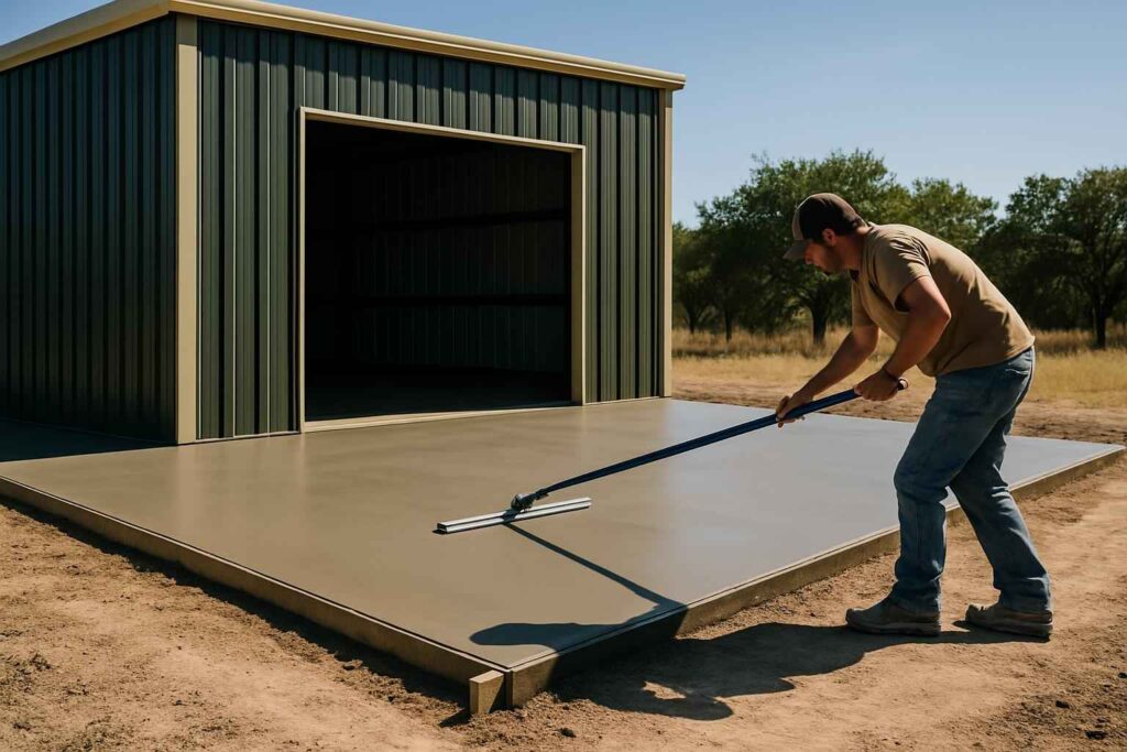 apron slab installation service in johnson city tx