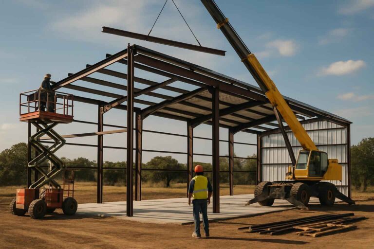 bolt up building erection in blanco tx