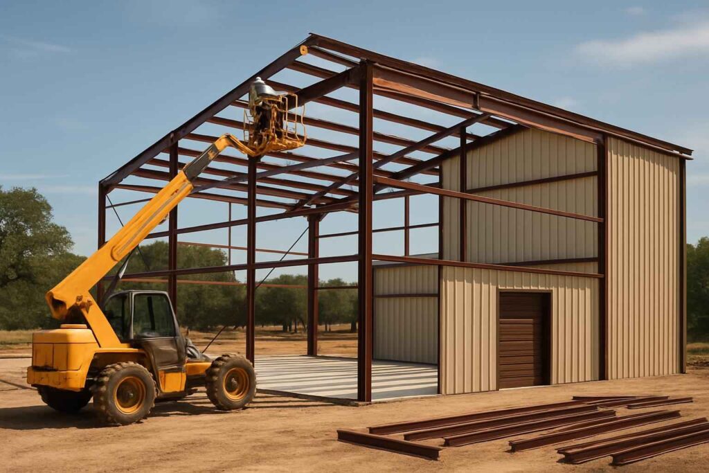 bolt up building erection in camp verde tx