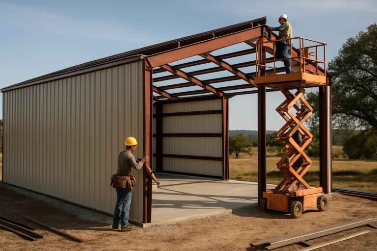 bolt up building erection in center point tx