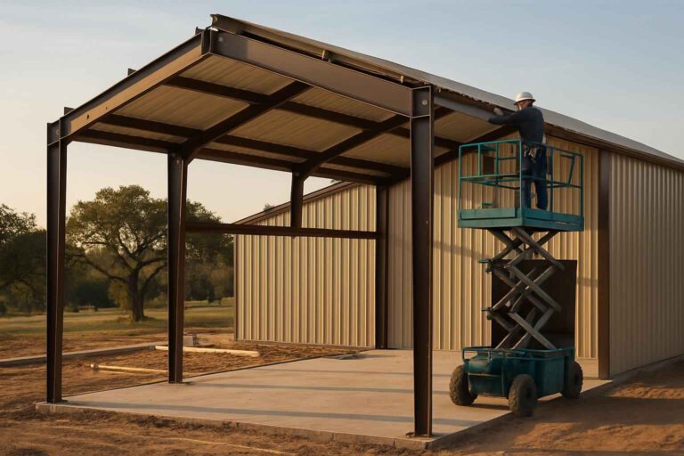 bolt up building erection in comfort tx