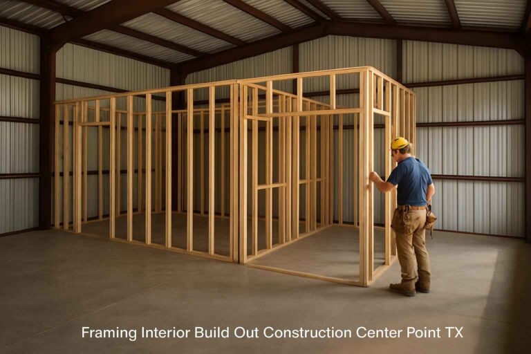 framing interior service in center point tx