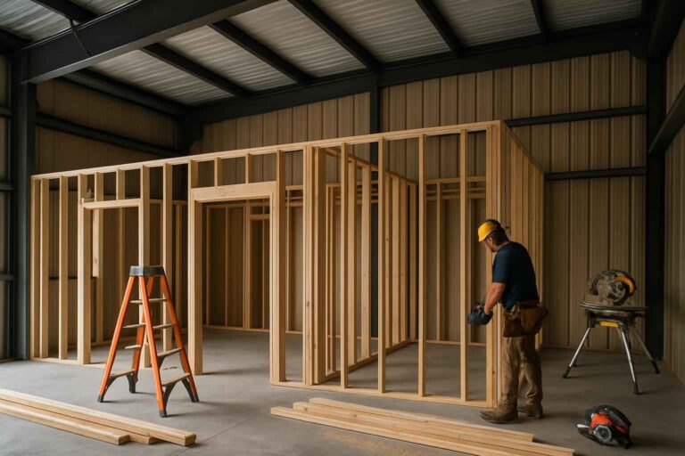 framing interior service in comfort tx