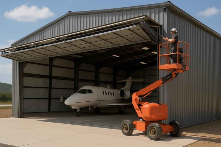 hangar door installer in center point tx