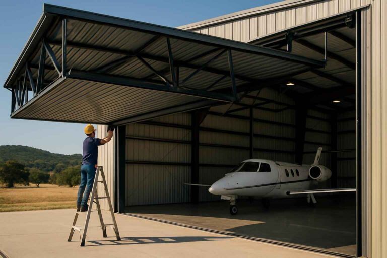 hangar door installer in sisterdale tx