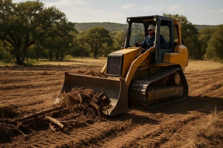 land clearing service in kerrville tx